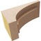 Ekena Millwork 4"W x 8"D x 4"H Wide Helena Rough Cedar Woodgrain TimberThane Corbel, Primed Tan CORUR04X08X04HELRCPR - alternate 4